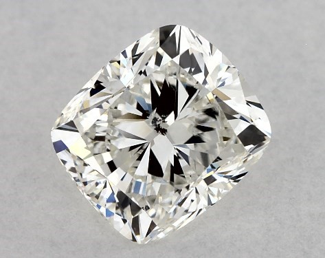 GIA 1.00 Carat I-SI2 Very Good Cut Cushion Modified Diamond